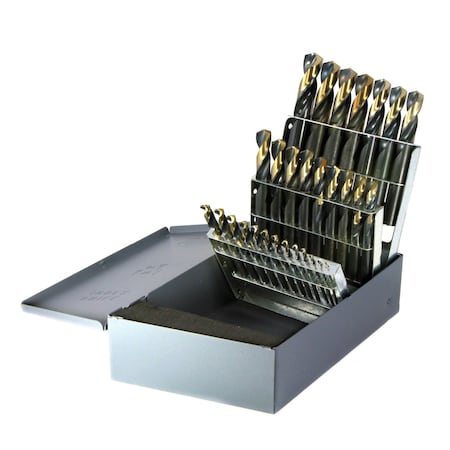 Drillco 29PC NITRO STUBY SET 1/16-1/2 BY 64ths 300N29